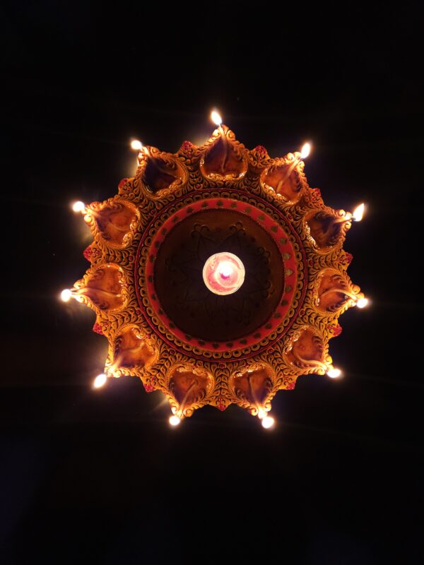 Handmade Diya Plate